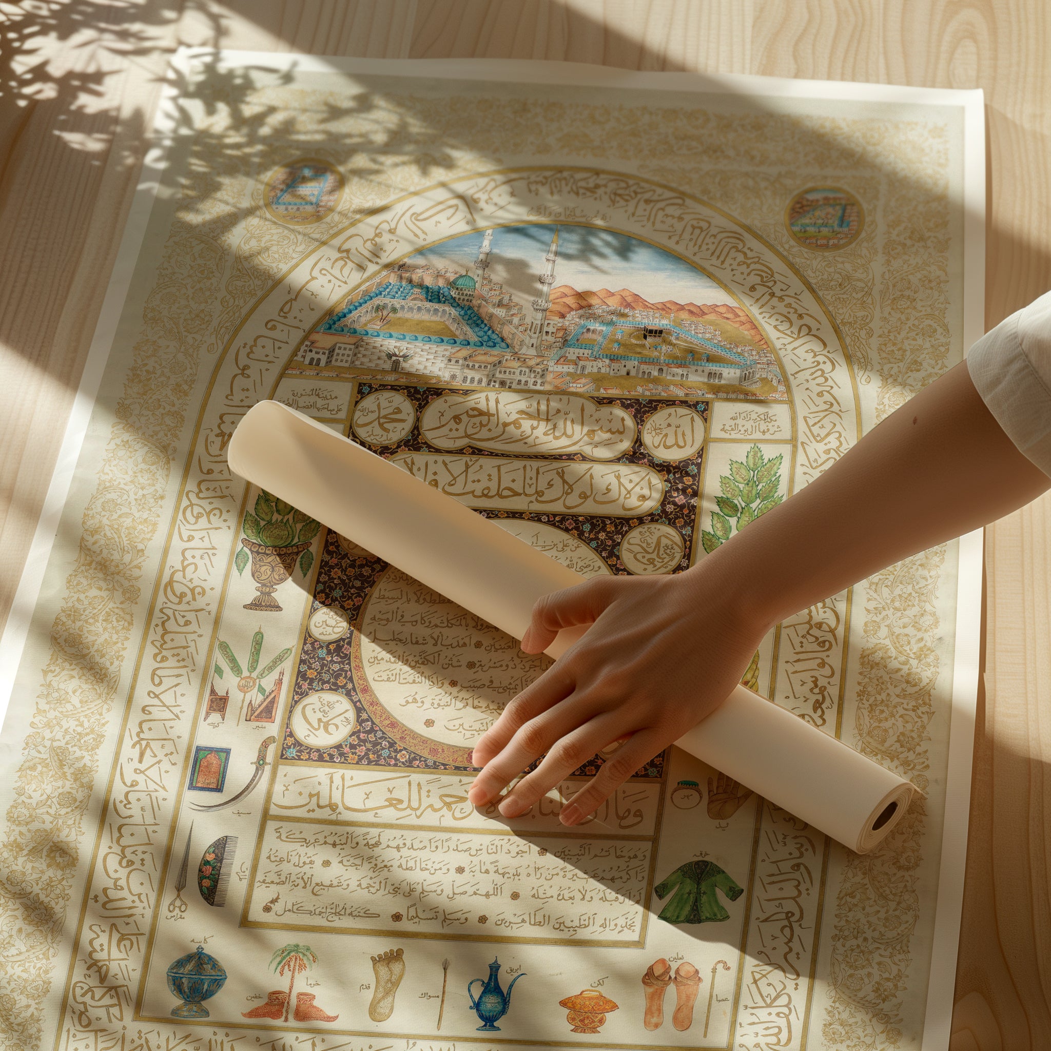 Illustrated Hilya Sharif