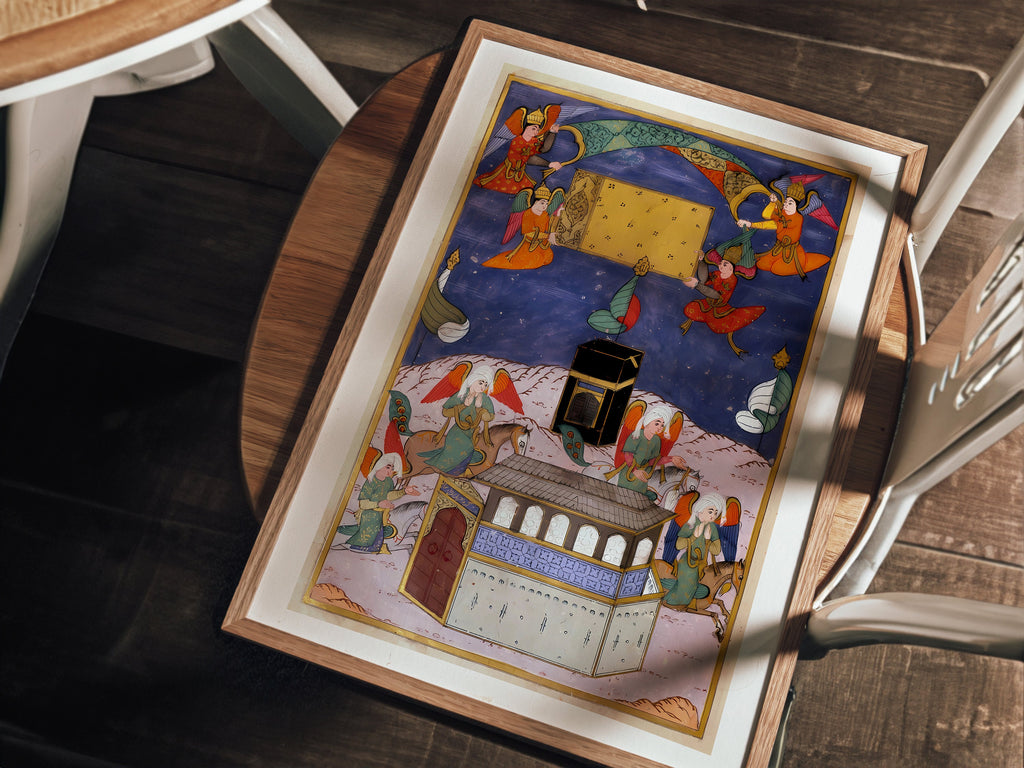 Angels Decorate The Kaaba For The Birth Of The Prophet